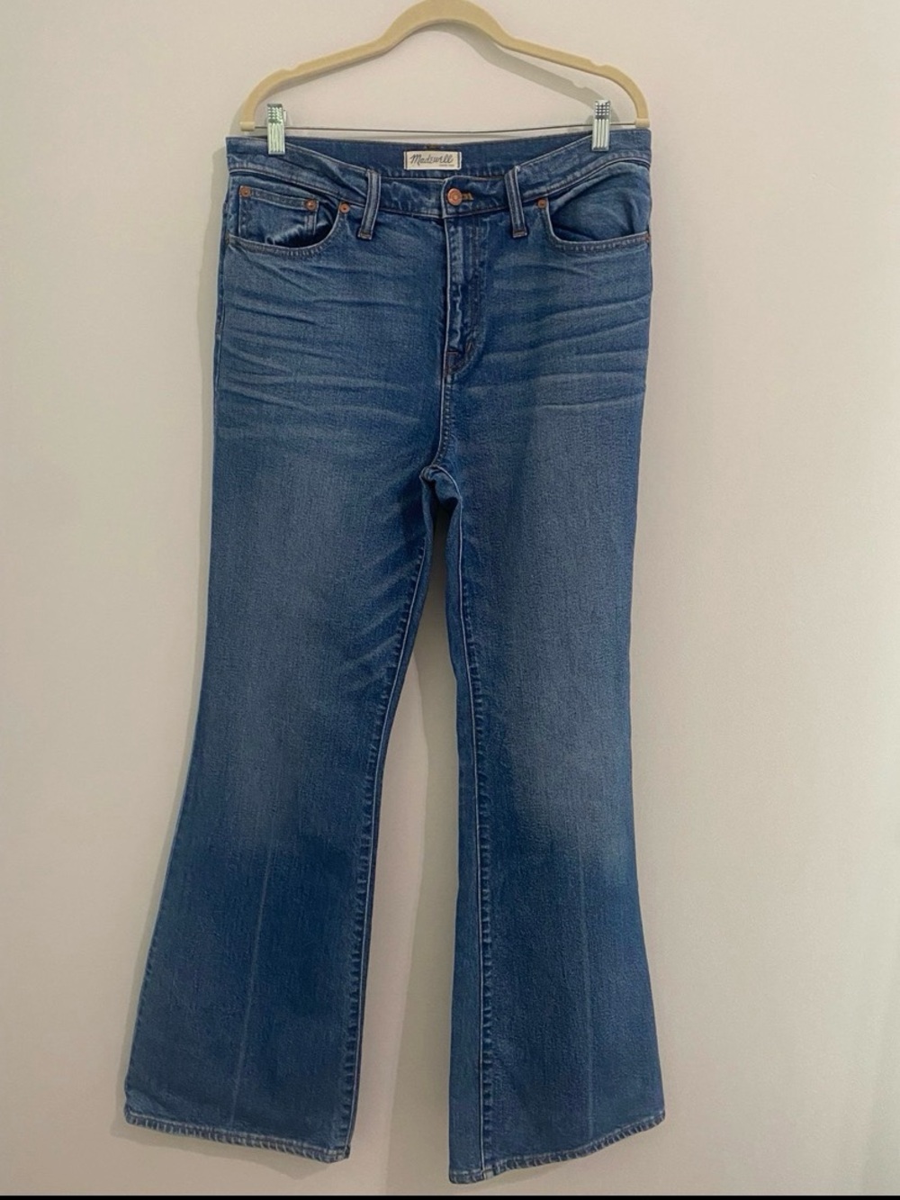 Madewell The Perfect Vintage Flare Jeans-Medium Wash-32 (Plus Size/16)